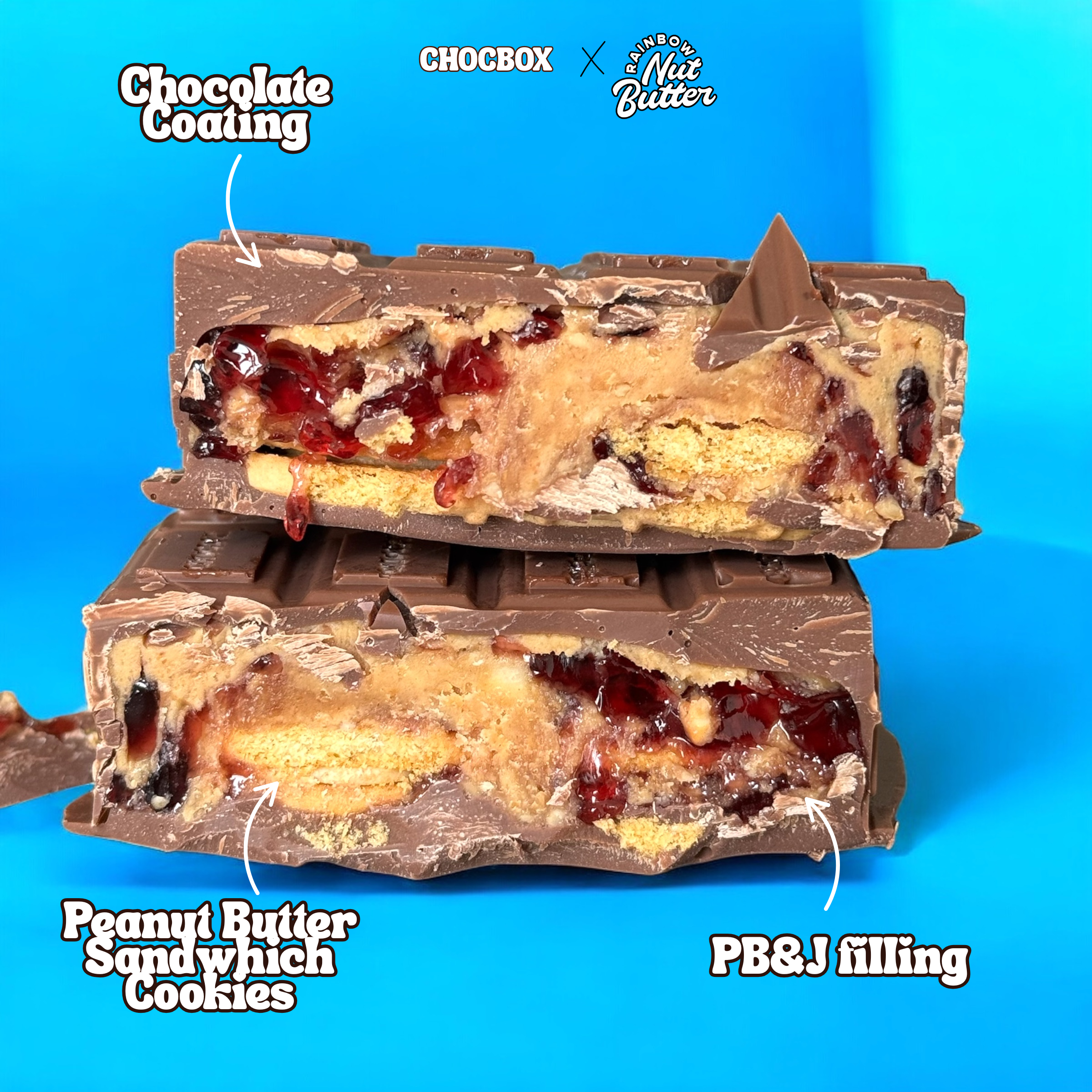 Chocbox x Rainbow Nut Butter - Peanut Butter Jelly Time! – Chocbox LA Chocbox x Rainbow Nut Butter - Peanut Butter Jelly Time! – Chocbox LA