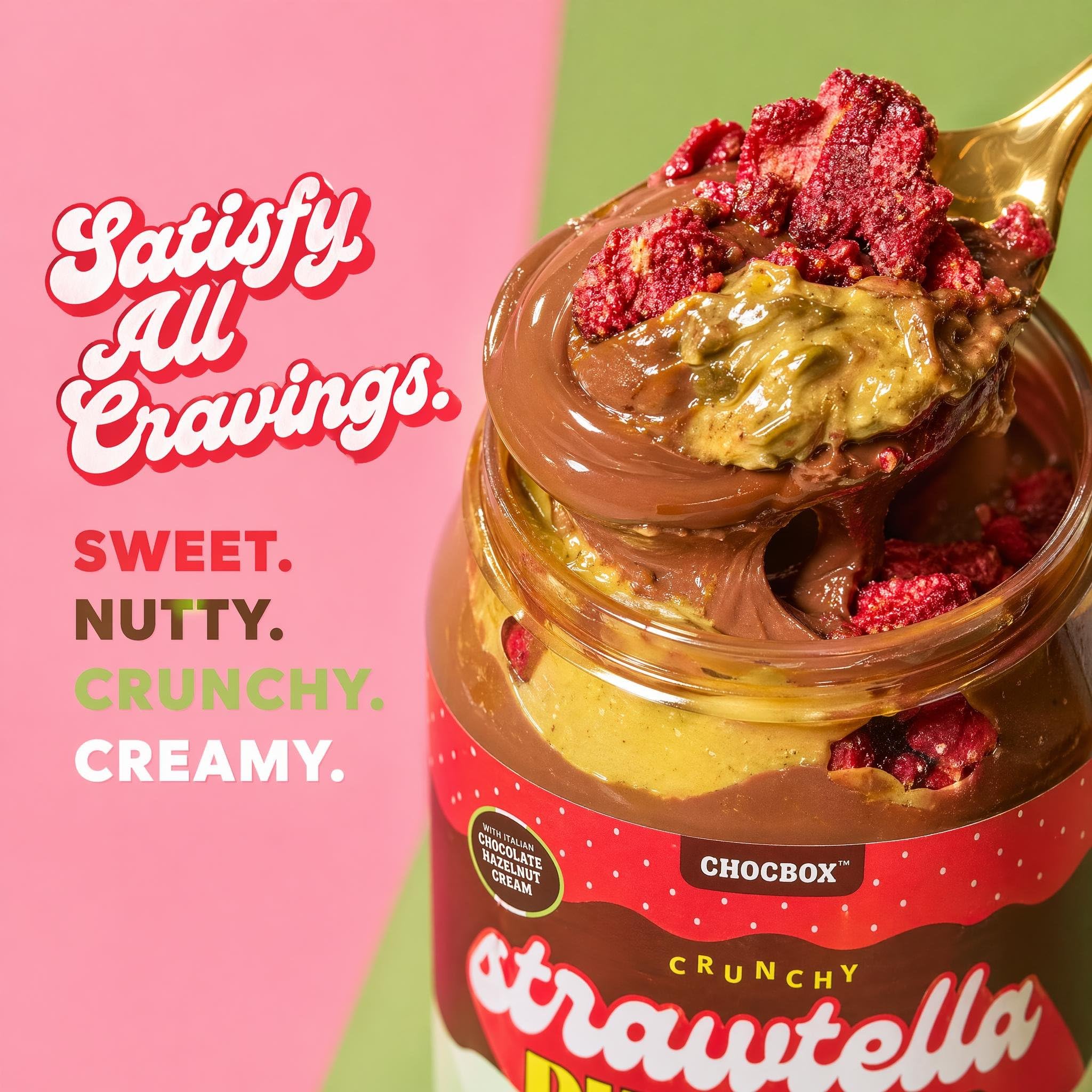 Strawtella Dubai Dip 12 oz – Chocbox LA