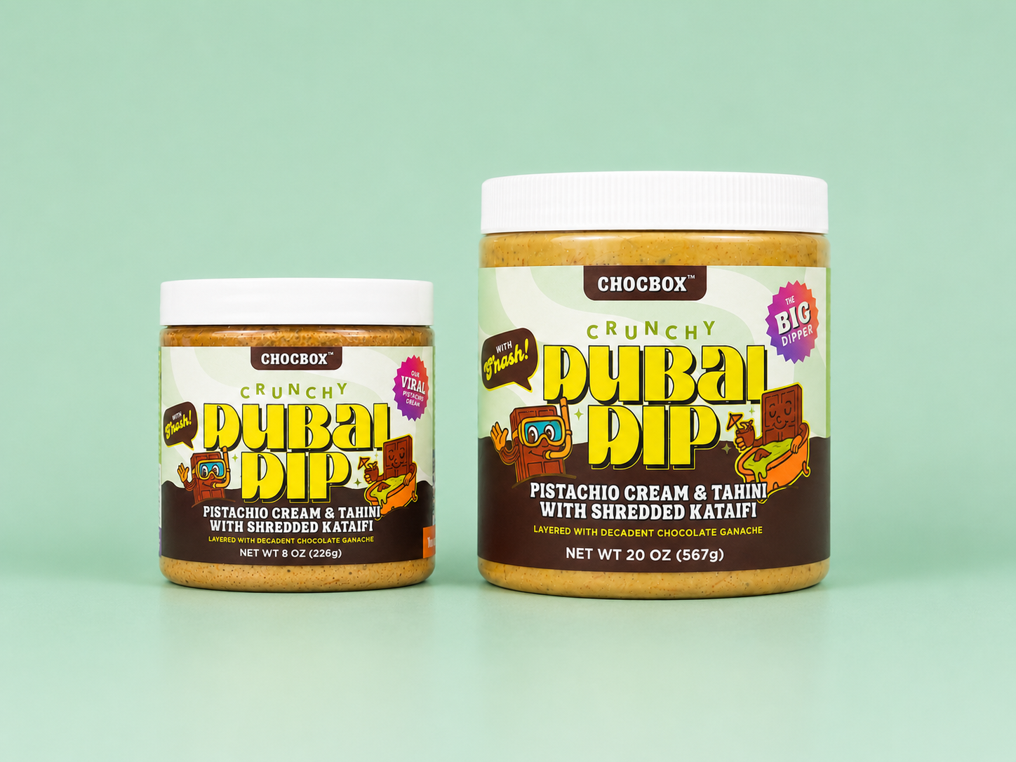 Dubai Dip with Ganache