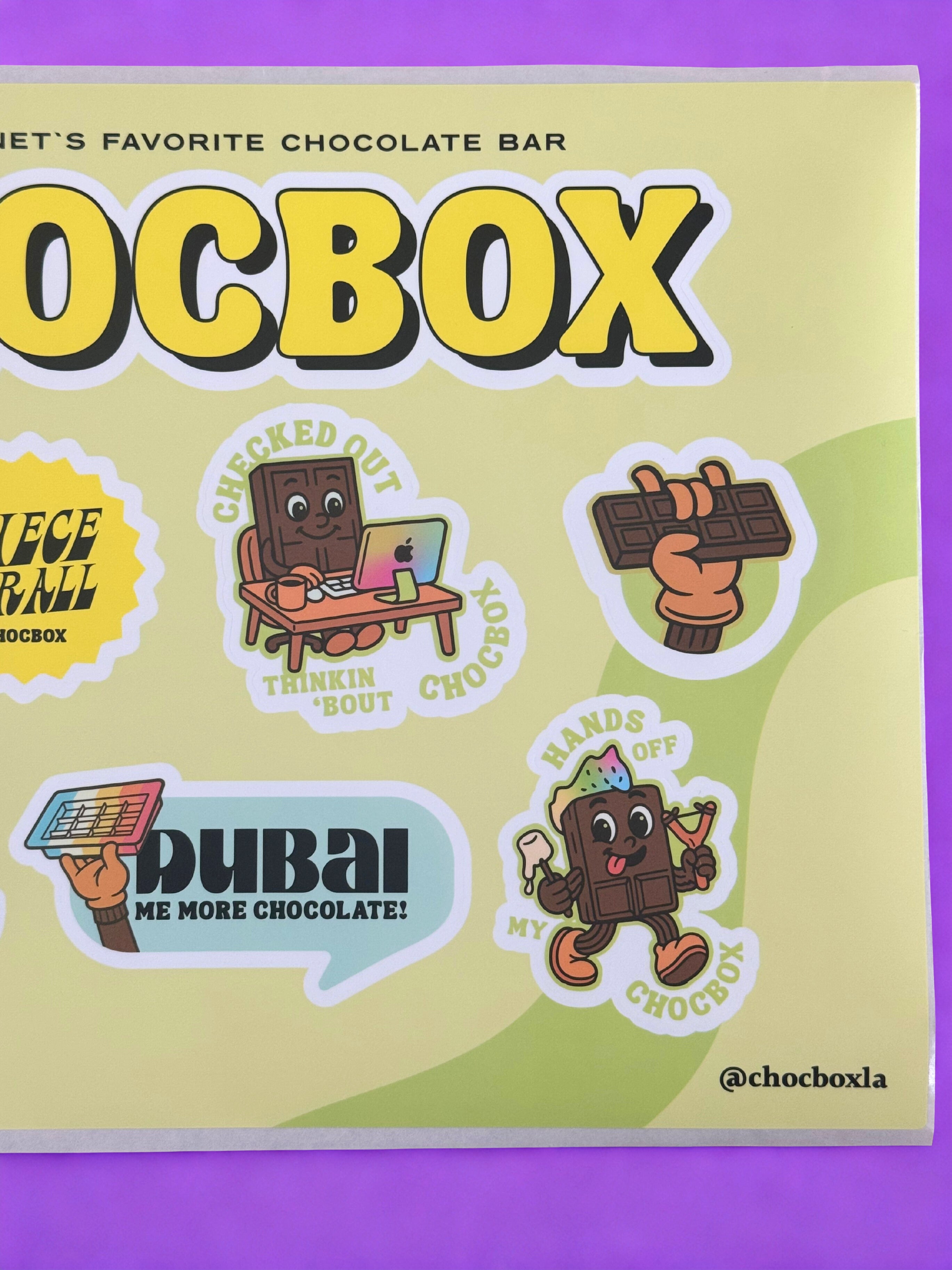 Chocbox Stickers