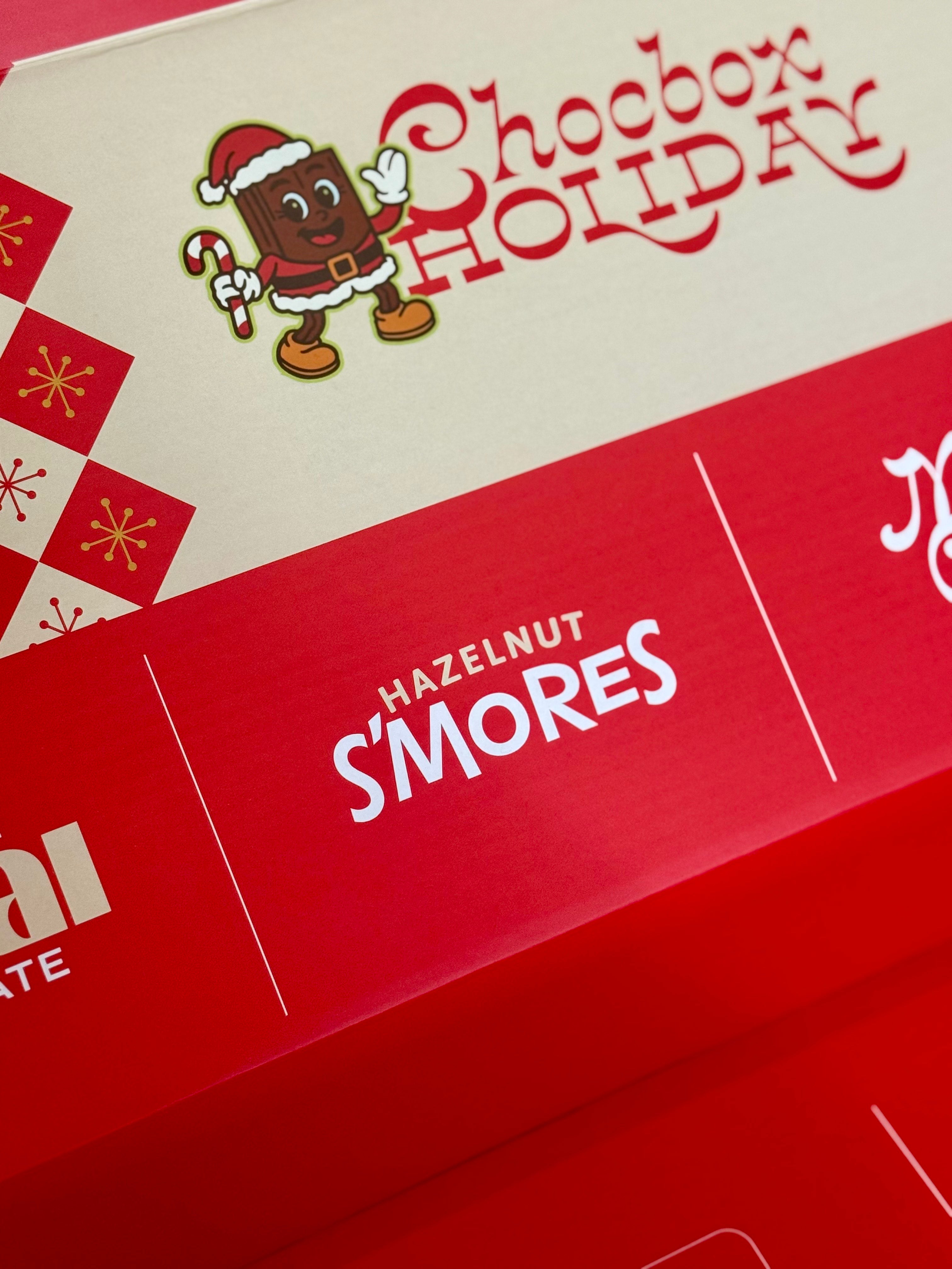 [PREORDER] Chocbox Holiday Binge Box (3-Pack Kit) – Viral Dubai, Minty Mrs. Clause & NEW Hazelnut S’mores! 🎄🍫