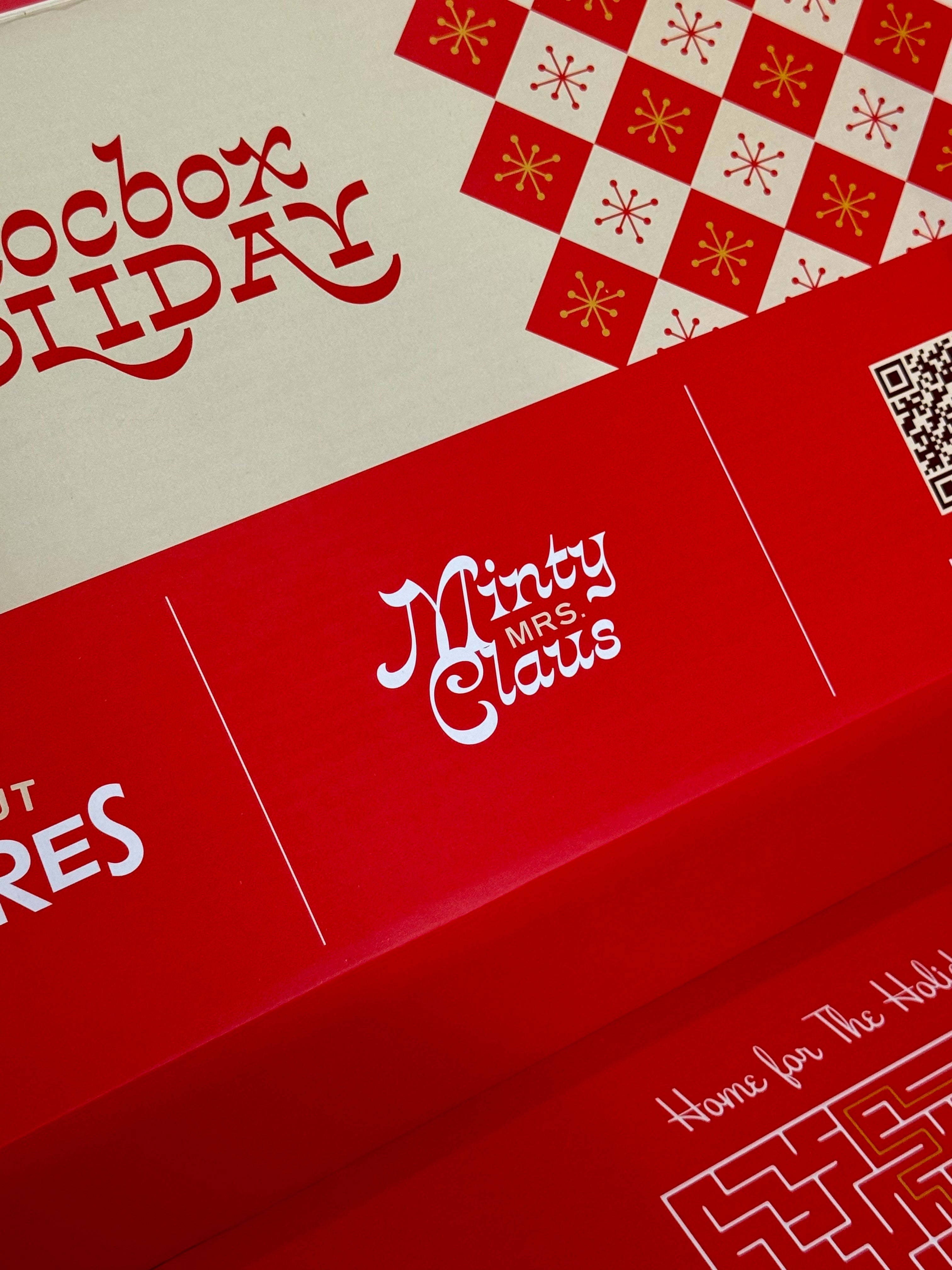 [PREORDER] Chocbox Holiday Binge Box (3-Pack Kit) – Viral Dubai, Minty Mrs. Clause & NEW Hazelnut S’mores! 🎄🍫