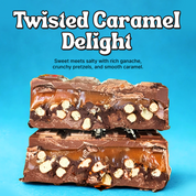 *REFILL* Twisted Caramel Stuffed Chocolate Bar without Reusable Mold