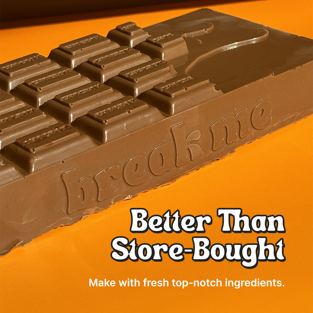 Pistachio Knafeh Stuffed Chocolate Kit With Reusable Chocolate Bar Mold