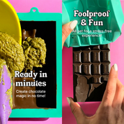 Pistachio Knafeh Stuffed Chocolate Kit With Reusable Chocolate Bar Mold