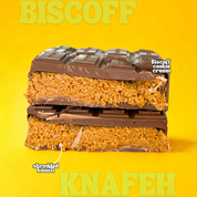 *REFILL* Cookie Butter Knafeh Stuffed Chocolate Bar without Reusable Mold