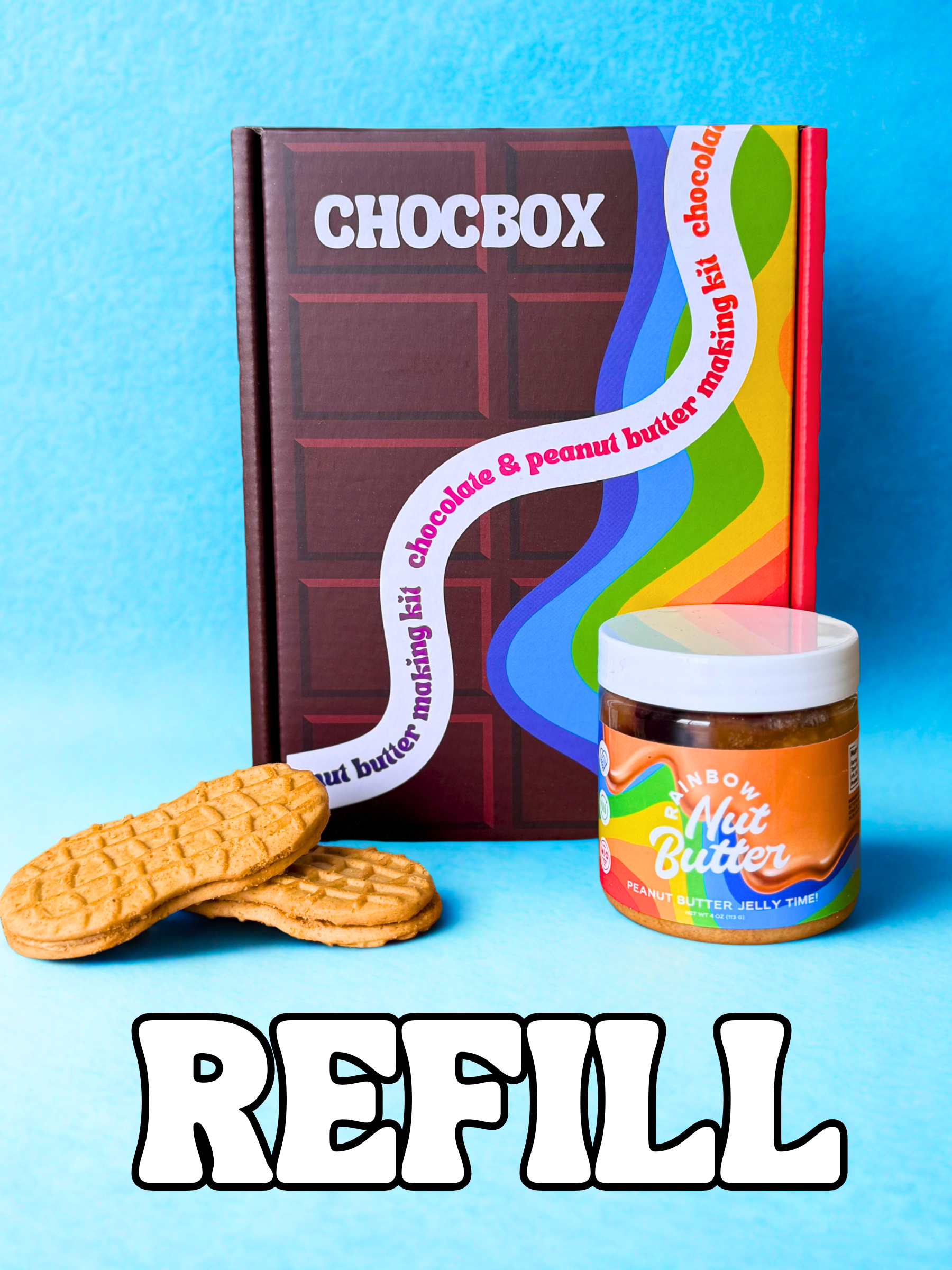 Chocbox x Rainbow Nut Butter - Peanut Butter Jelly Time! – Chocbox LA Chocbox x Rainbow Nut Butter - Peanut Butter Jelly Time! – Chocbox LA