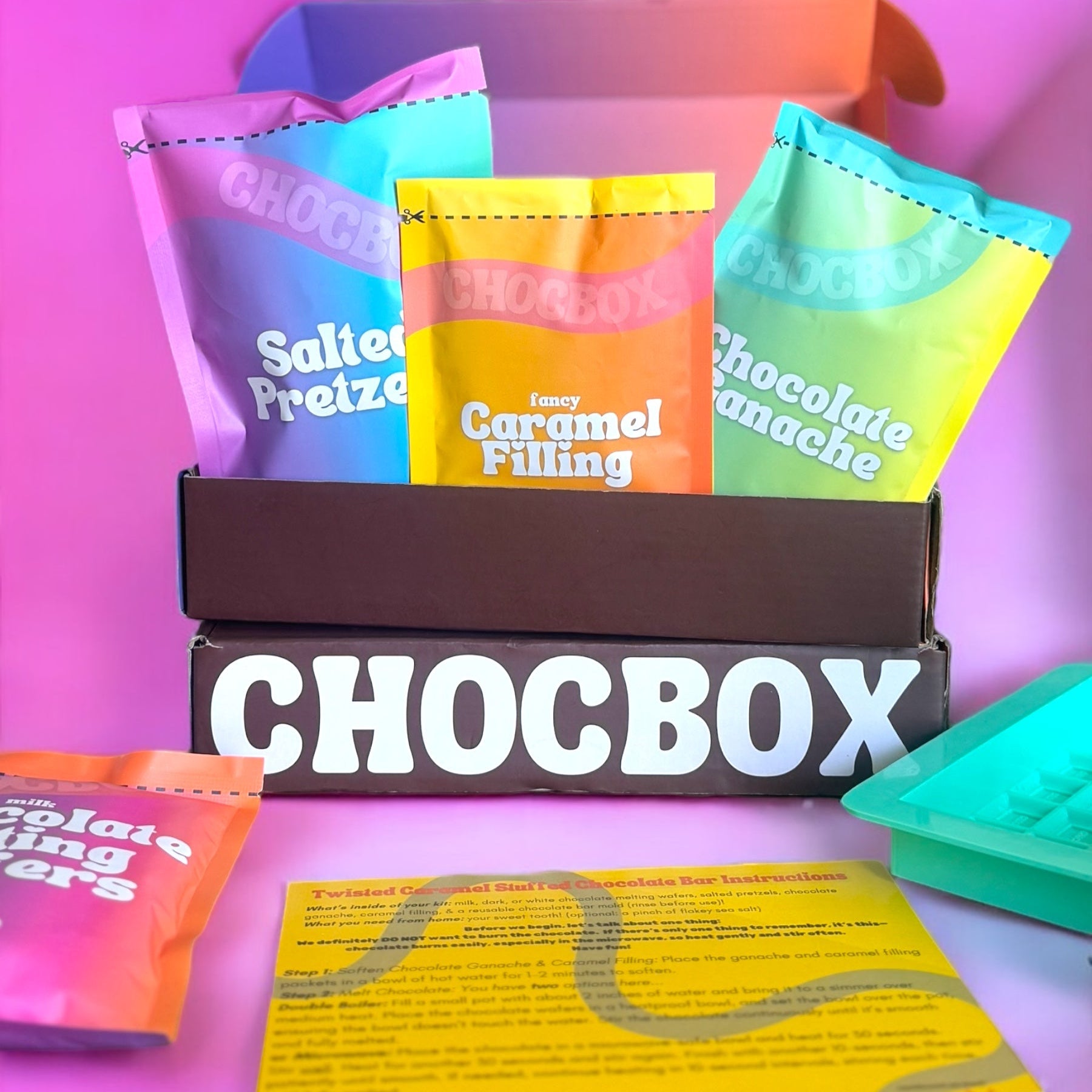 Chocolate Bar Rit STUFFED CHOCOLATE BARS – Chocbox LA