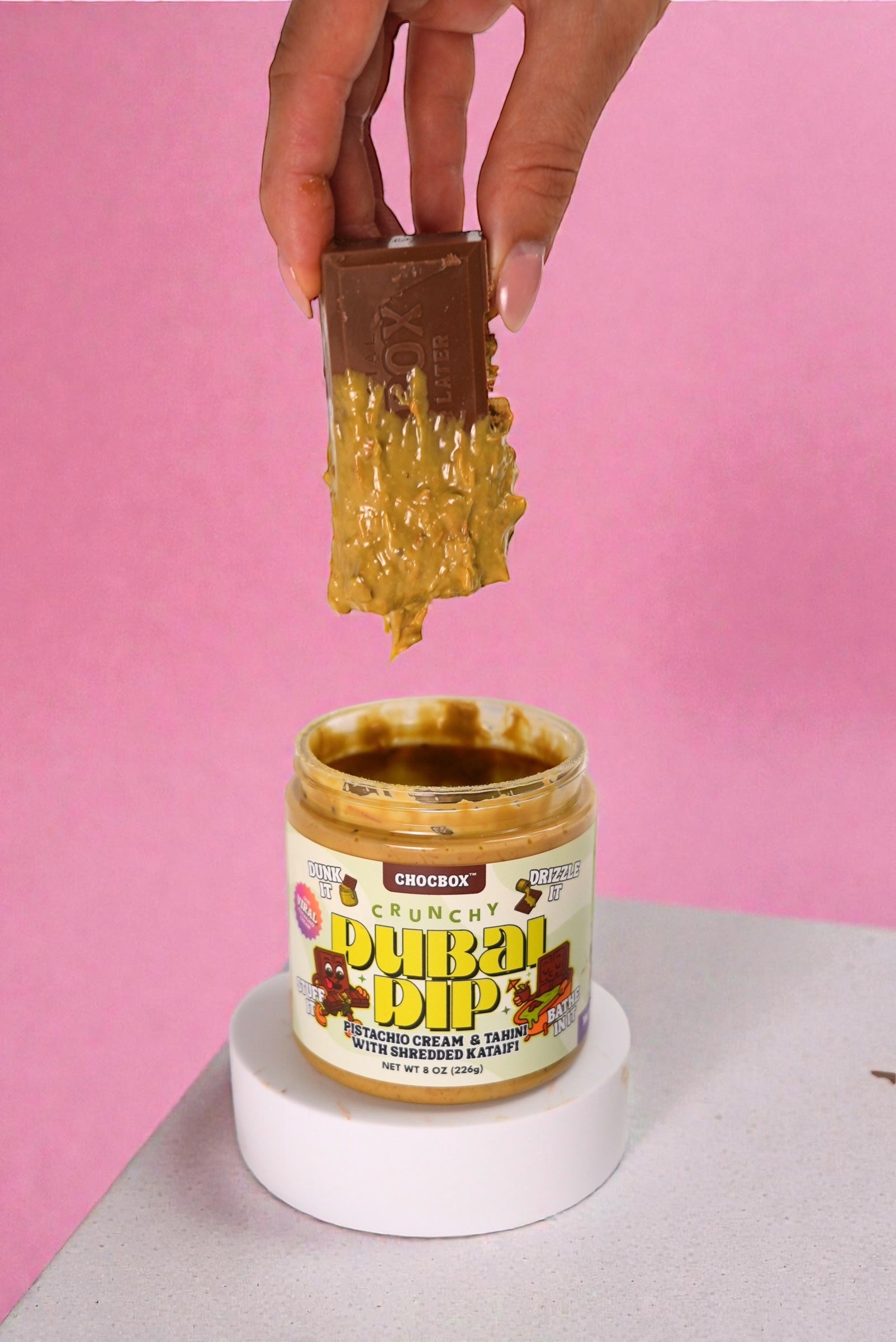 Chocbox Dubai Milk Chocolate Bar