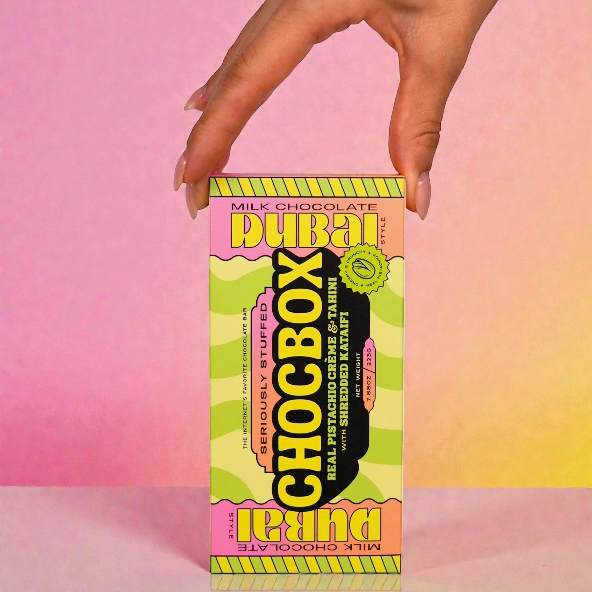 Chocbox Dubai Milk Chocolate Bar