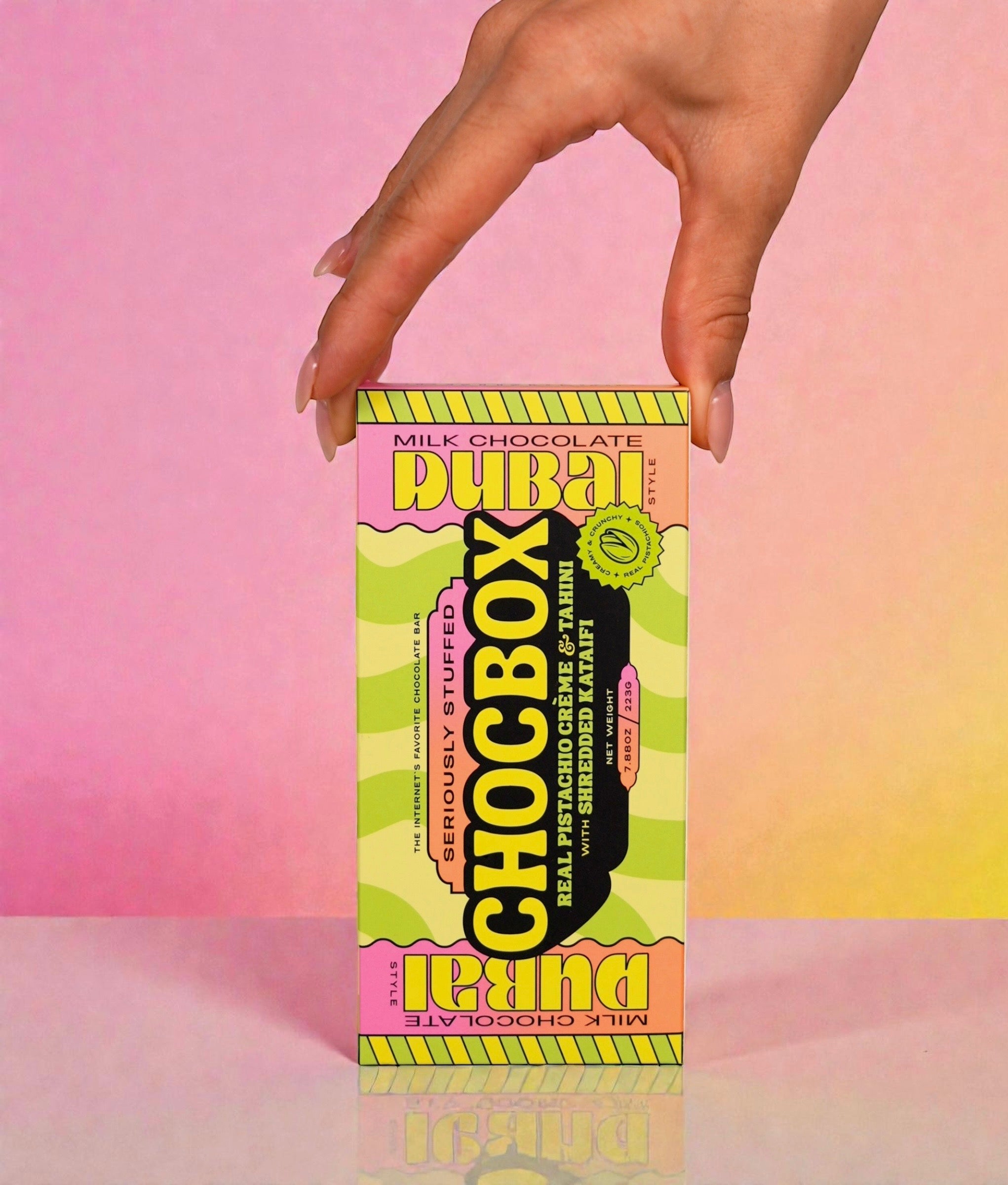 Chocbox Dubai Milk Chocolate Bar