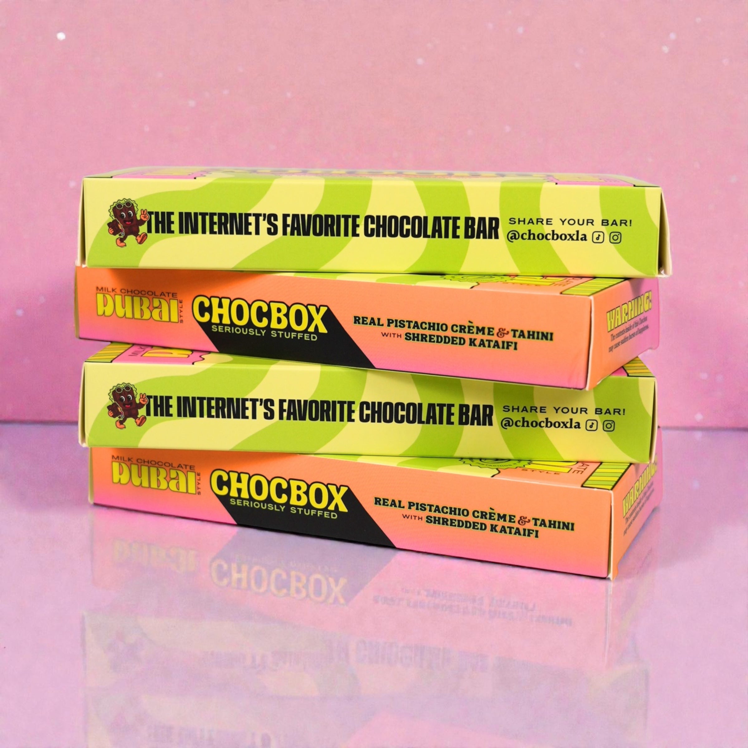 Chocbox Dubai Milk Chocolate Bar – Chocbox LA