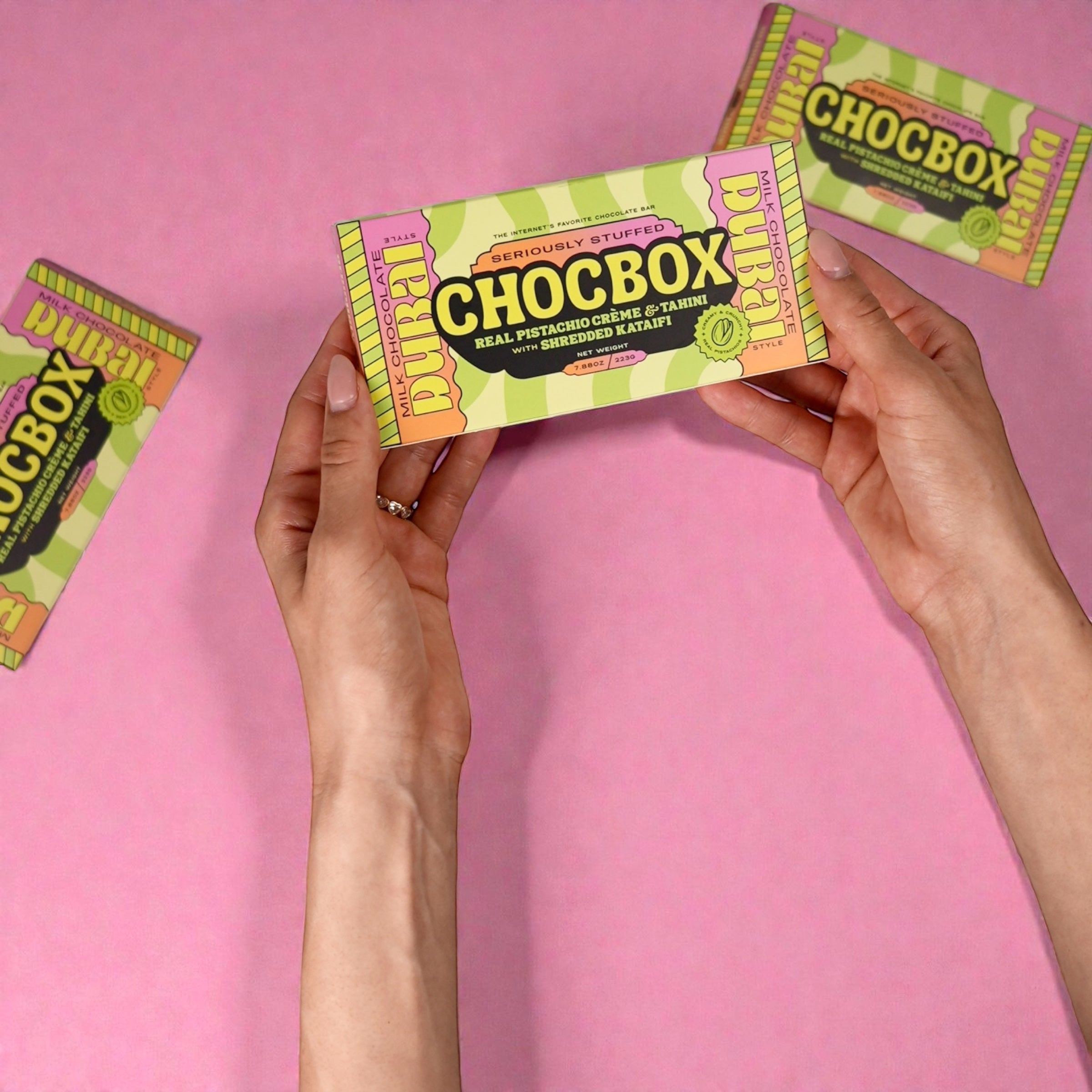 Chocbox Dubai Milk Chocolate Bar