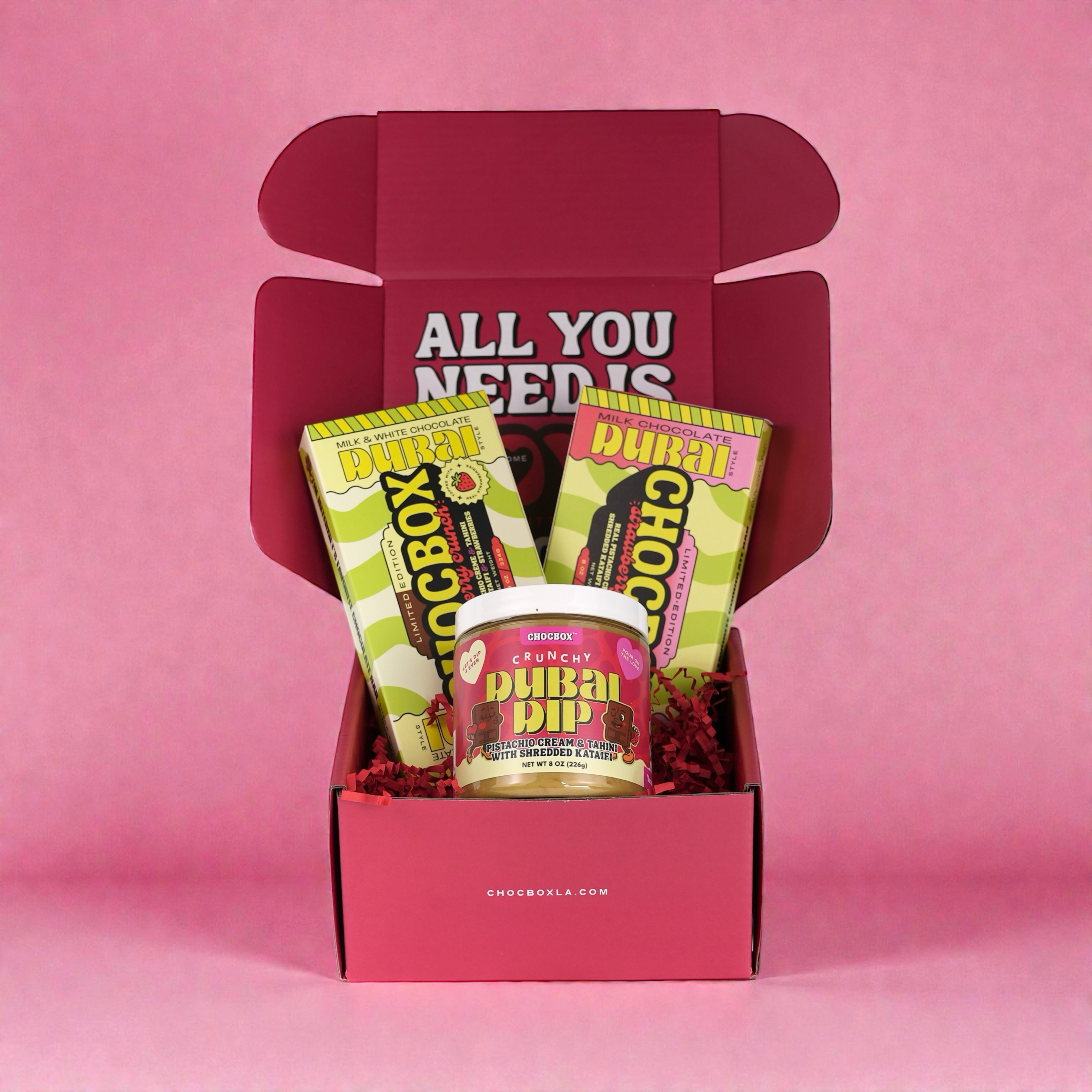 Chocbox - Strawberry Crunch Bar OR The Love Box Bundle – Chocbox LA