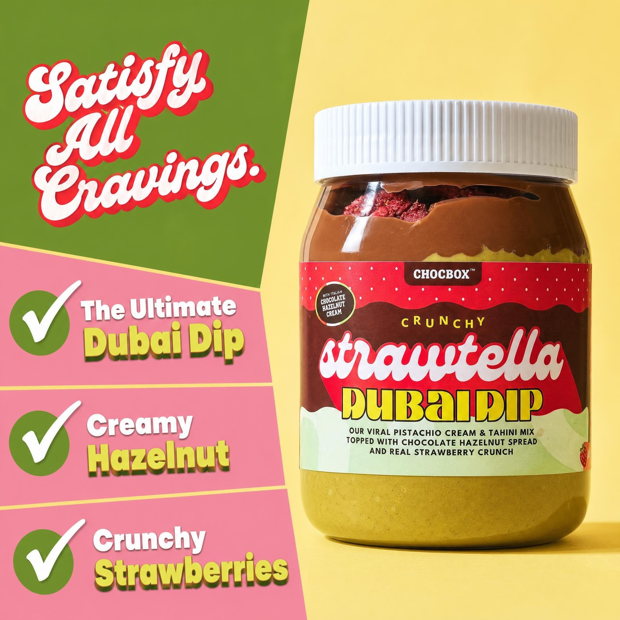 Strawtella Dubai Dip 12 oz