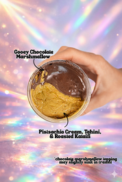 Chewy Cookie Dubai Dip with pistachio cream and chocolate marshmallow by Chocbox, view 7