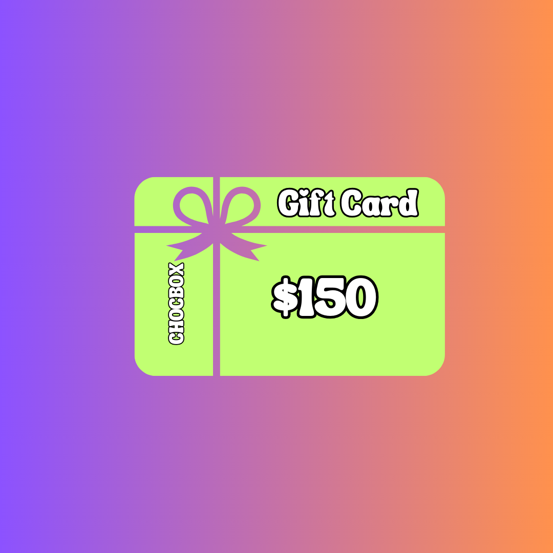 Chocbox gift card for Dubai Dips and chocolate kits