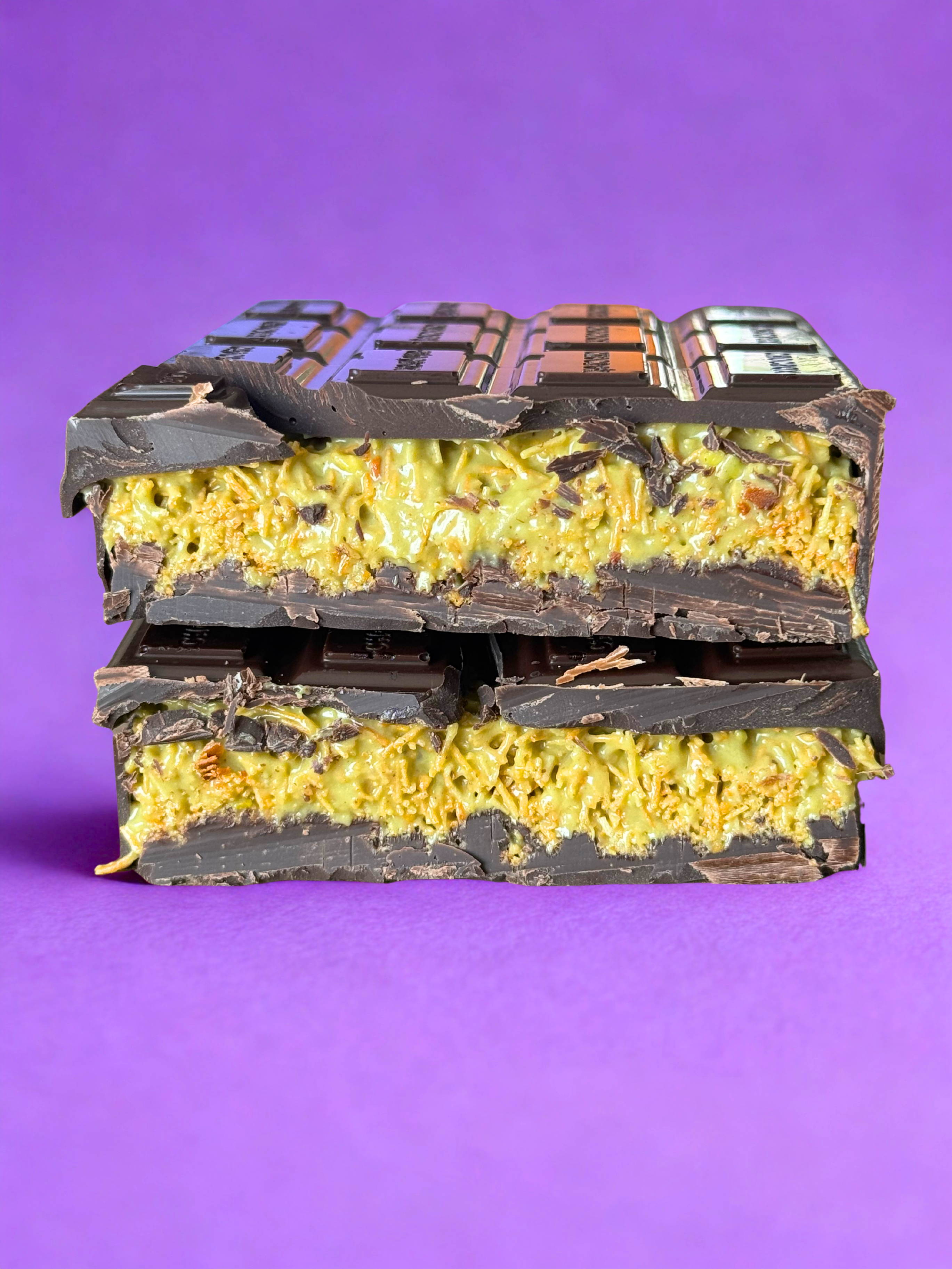 *REFILL* Pistachio Knafeh Stuffed Chocolate Bar Kit without Reusable Mold