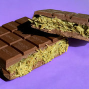 Two-pack pistachio knafeh Dubai chocolate bar kits with molds by Chocbox, view 3