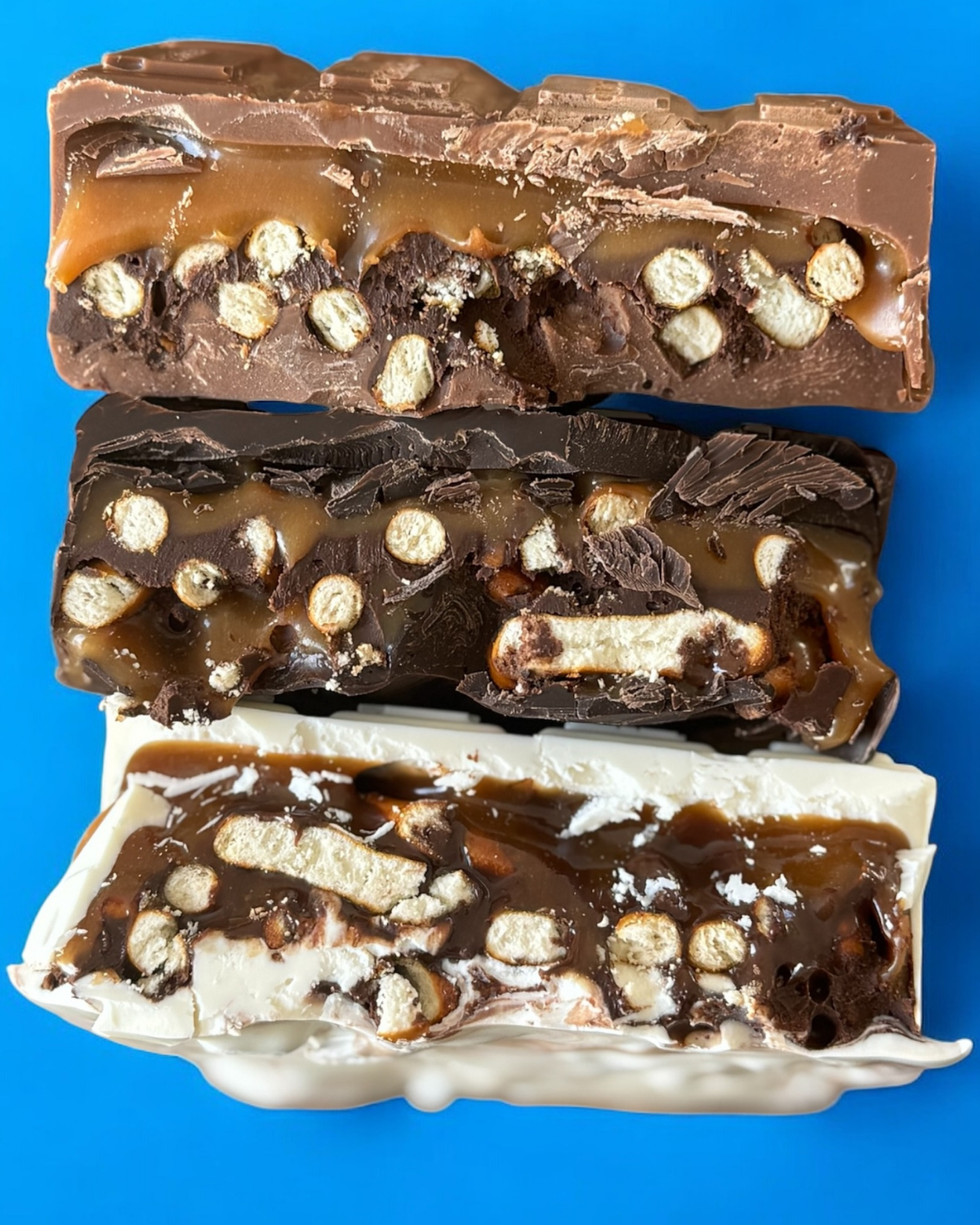 Twisted Caramel stuffed chocolate bar kit by Chocbox, view 11
